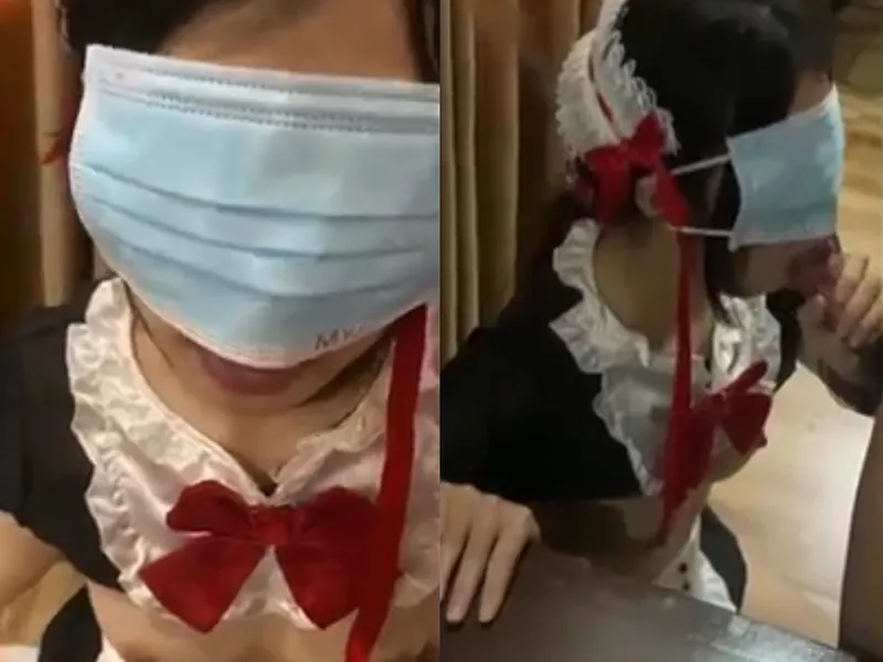Em ghệ việt dâm cosplay nô lệ mút bú con cu điêu luyện
